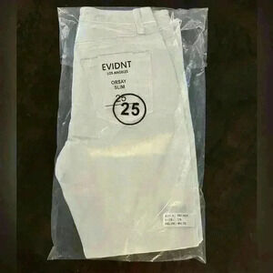 EVIDNT LA Orsay Slim White Jean size 25